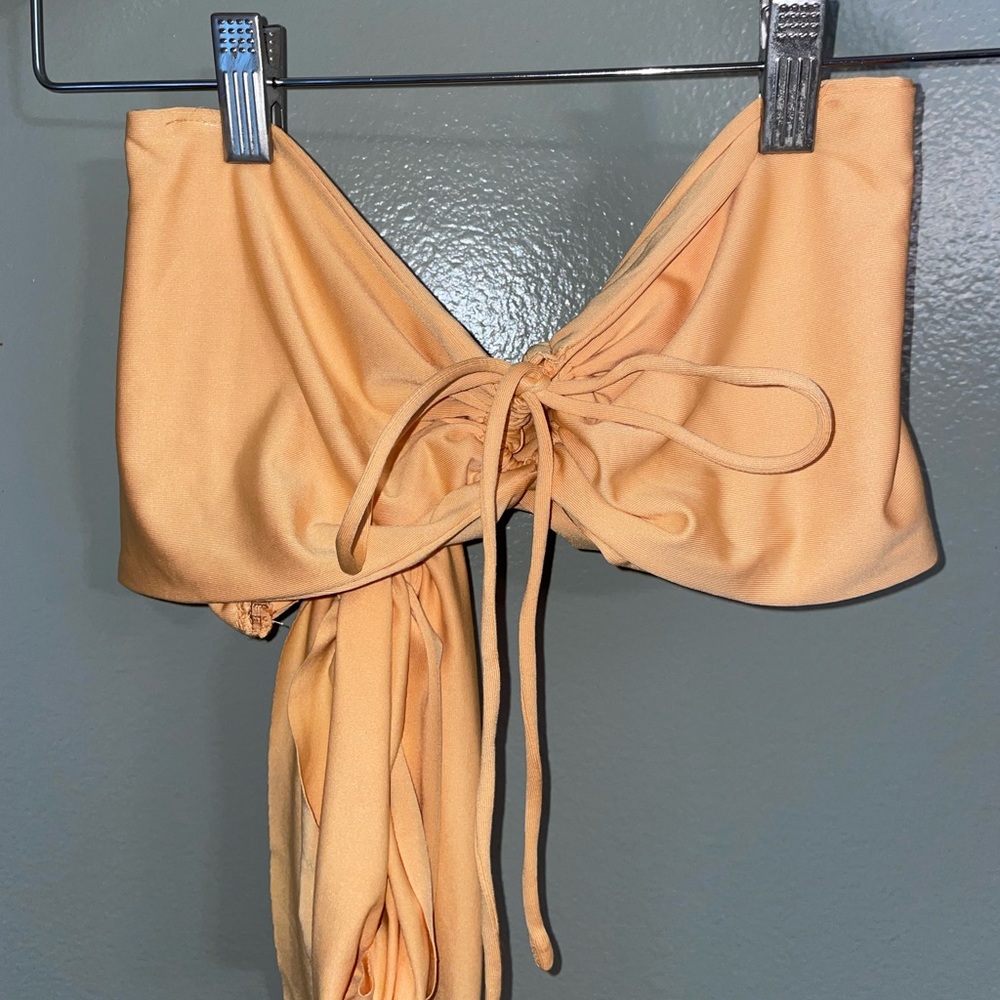 NWOT ROCHELLA TOP ORANGE Princess Polly - Picture 2 of 11